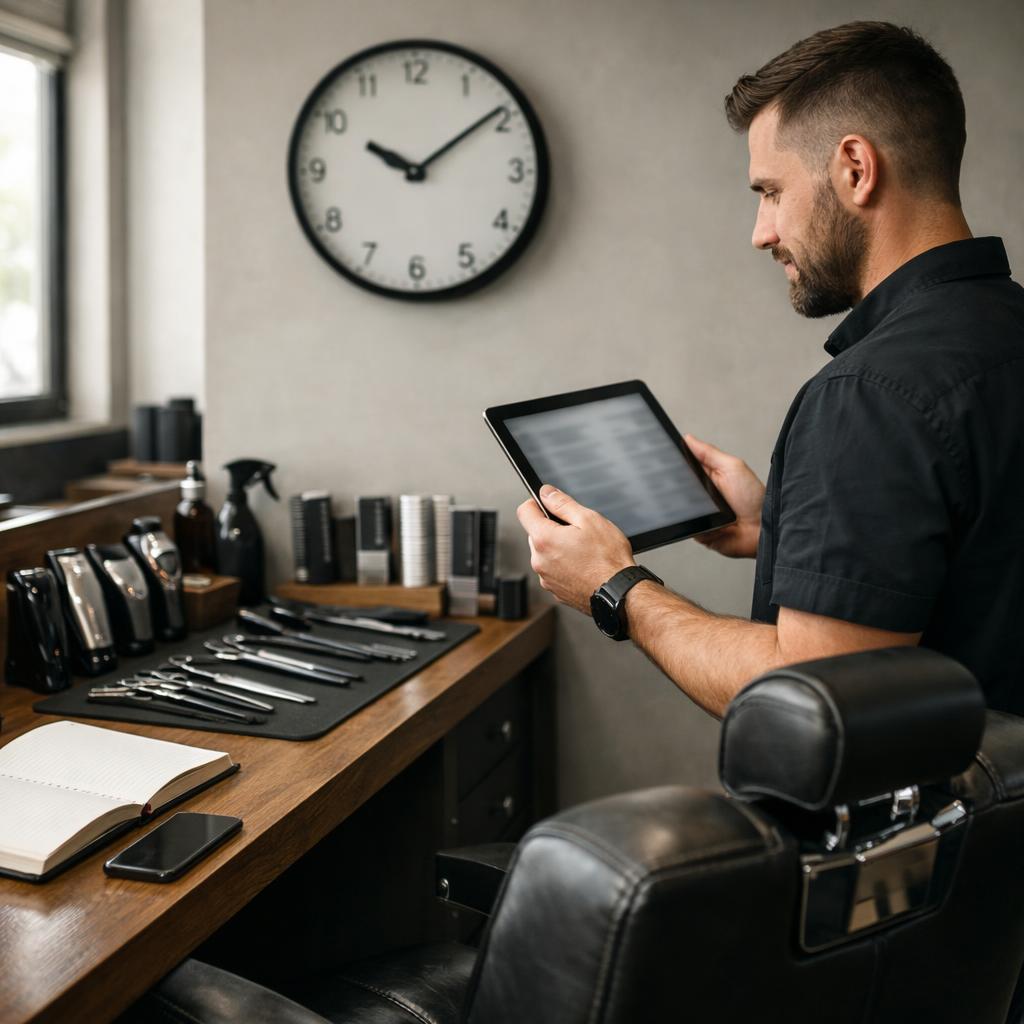Barber Shop Workflow & Time Management System